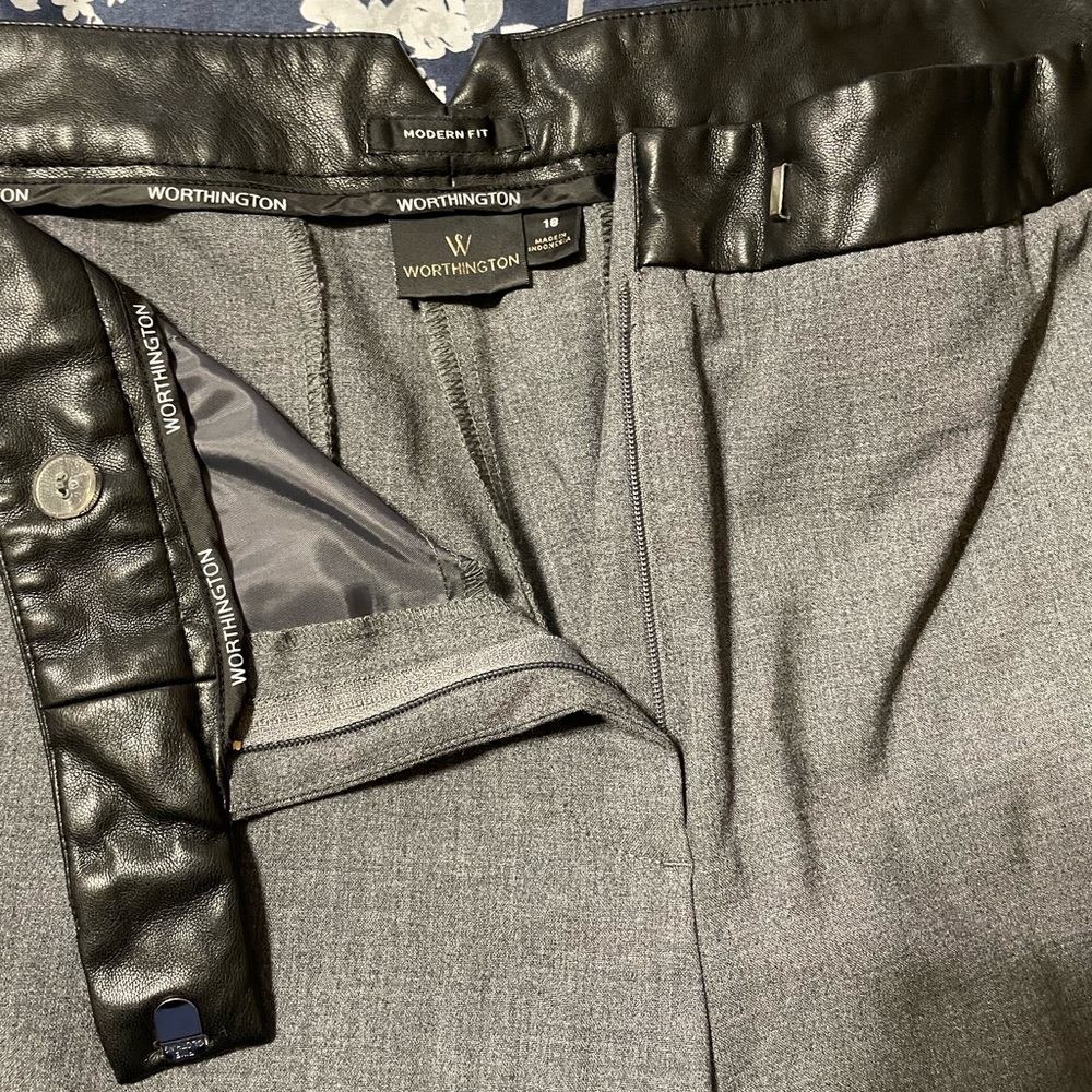 Worthington 18. Leather on top